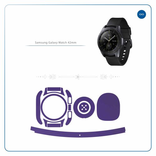 Samsung_Galaxy Watch 42mm_Matte_BlueBerry_2